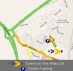 TOTW Web Design Services Location